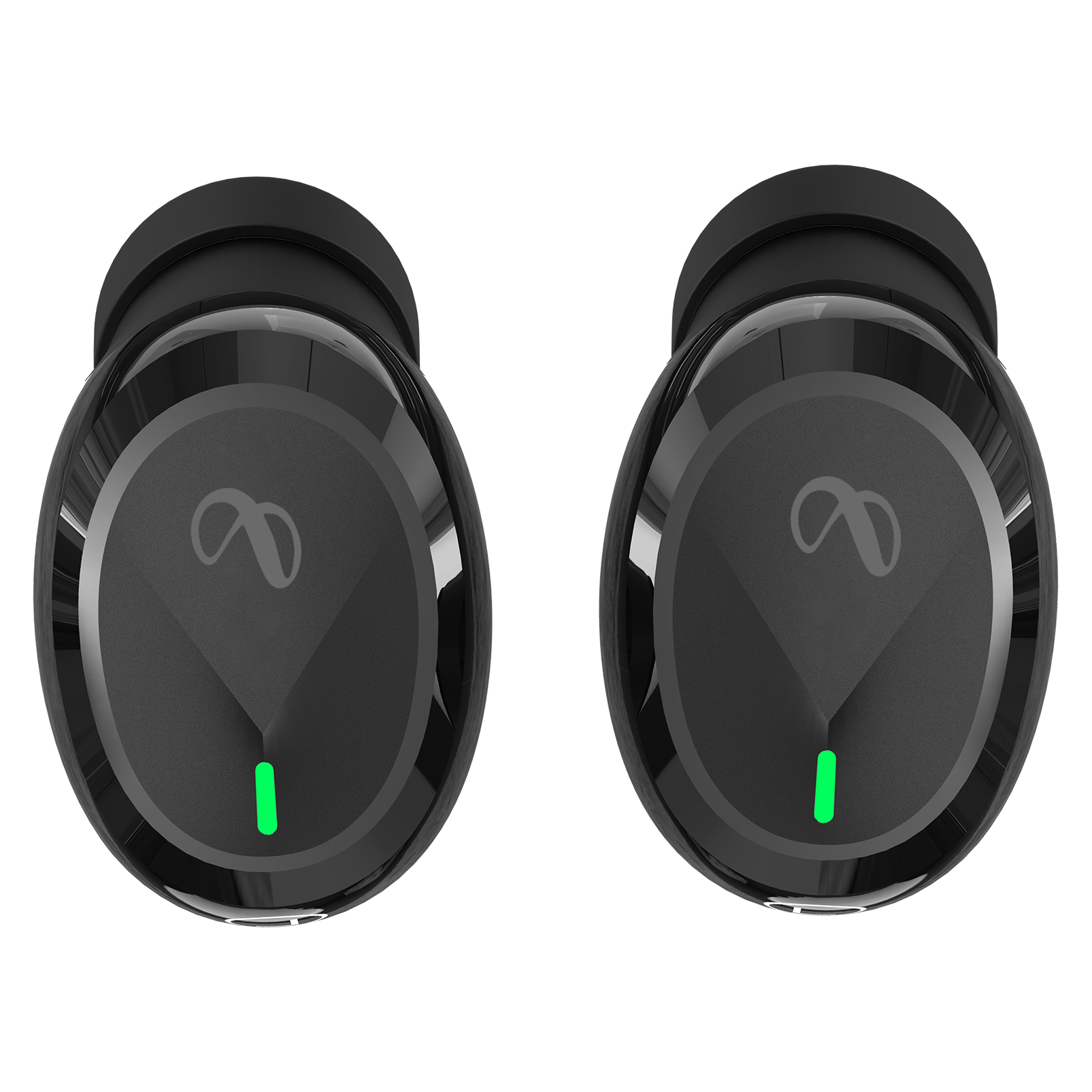 Swing 350 - Black - Truly Wireless In-Ear Headphones
 - Front